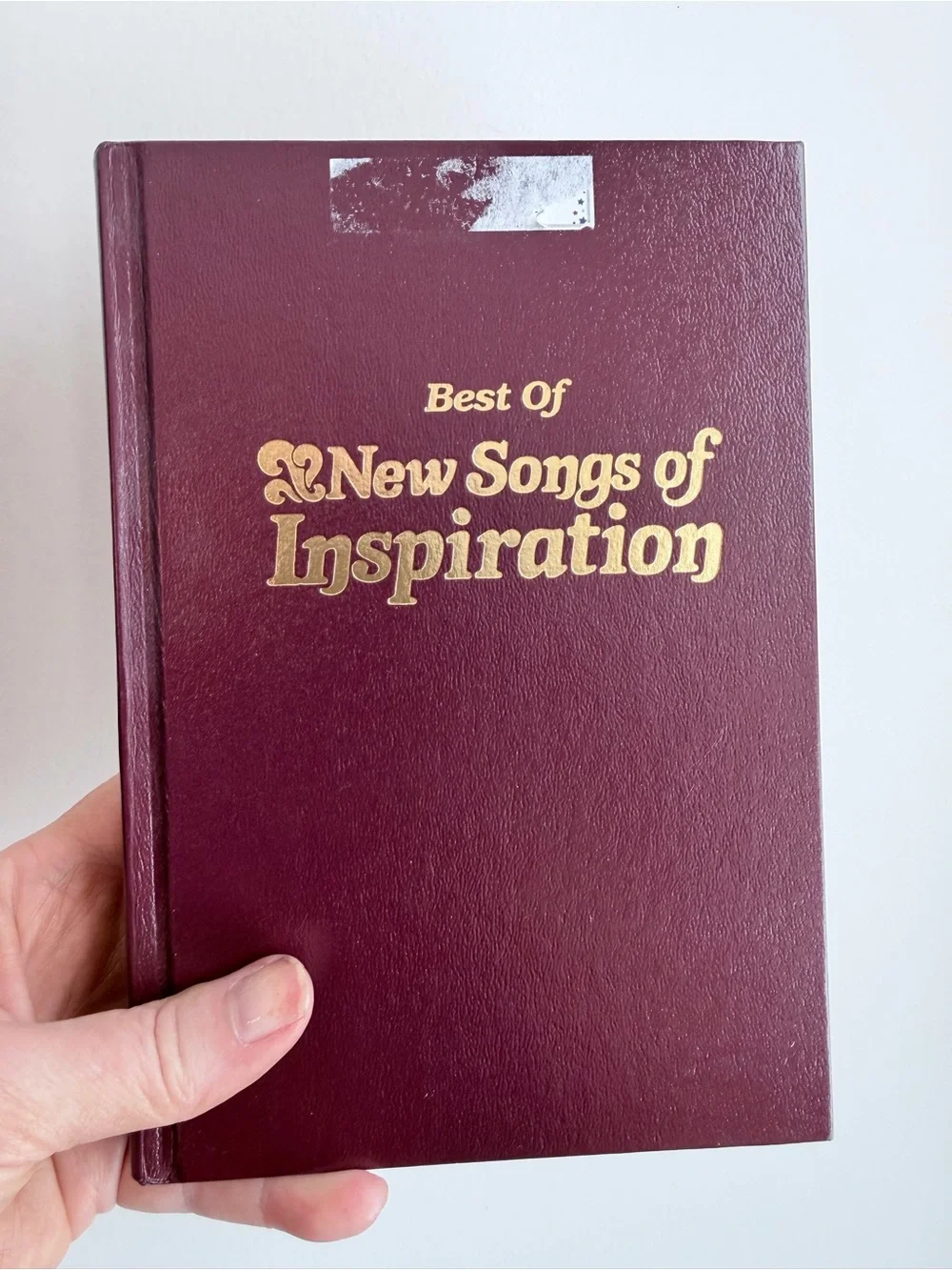 Maroon 'Best of New Songs of Inspiration' Decorative Wall Book